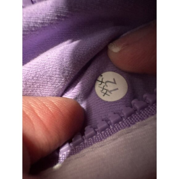 Lululemon Light Purple White Define Jacket Size 12 - Picture 4 of 4